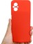 Xiaomi Poco M5 4g Için Sıvı Silikon Cep Telefonu Kılıfı, Yumuşak Elyaf Astar Anti-Çizgi Kapak Damla Koruma Kabuğu Strap-Red ile (Yurt Dışından) 4
