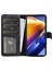 Xiaomi Için Poco F4 Gt/redmı K50 Oyun 5g Damla Geçirmez Renk Ekleme Telefonu Flip Deri Cüzdan Kılıfı Stand Anti-Çizik Cep Telefonu Koruyucu Kapak-Siyah (Yurt Dışından) 2