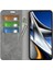 Xiaomi Poco X4 Pro 5g Için Ipeksi Dokunuş Dokusu Deri Kapağı, Otomatik Emici Folio Flip Telefon Koruyucu Kasa Cüzdan Katlanabilir Stant-Gri (Yurt Dışından) 2