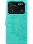 Basılı Mandala Çiçek Cüzdan Tasarımı Deri Kılıf Xiaomi Poco M4 Pro 4g, Anti Drop Tam Koruma Telefon Stand Vaka-Yeşil (Yurt Dışından) 5