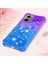 Xiaomi Poco M4 5g/redmi Için Not 11E 5g/redmi 10 5g/redmi 10 Prime+ 5g, Yb Quicksand Esnek Tpu Glitter Sparkle Telefon Kılıfı Gradyan Renk Yüzen Sıvı Hızlı ve Kapak-Mor/gök Mavisi (Yurt Dışından) 5