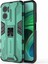 Xiaomi Için Redmi Note 11E 5g/redmi 10 5g/10 Prime+ 5g Telefon Kılıfı Kickstand Hard Pc Yumuşak Tpu Şok Emilim Kapak Yeşili (Yurt Dışından) 1