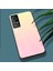 Xiaomi 12T Pro 5g Gradyan Tasarım Temsilli Cam Telefon Kılıfı Sert Pc Geri Gradyan Yumuşak Tpu Tampon Anti-Çizelge Karşıdolu / Pembe (Yurt Dışından) 5