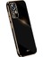 Xiaomi Için Xinli 12T Pro 5g Telefon Kapak Kabuğu Elektrapan Altın Kenar Anti-Çizelge Tpu Telefon Vaka-Black (Yurt Dışından) 1