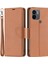 Xiaomi Için Bf Deri Kılıf Redmi A1 4g/a2 4g/a1+ 4g/a2+ 4g/poco C50 4g Litchi Doku Pu Deri Deri Cüzdan Kitap Stili Kutu Manyetik Toka Stand Telefon Kapak Brown (Yurt Dışından) 1