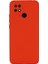 Xiaomi Redmi Için 10C Hassas Kesimler Sıvı Silikon Kılıf Yumuşak Mikrofiber Astar Damla Koruma Ince Ince Kapak Kayış Kırmızısı (Yurt Dışından) 5