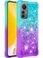 Xiaomi Için Yb Quicksand 12 Lite 5g Yumuşak Tpu Arka Kapak Anti-Drop Gradyan Çabuk ve Akıcı Sıvı Dekor Kabuk Sky Mavi/mor (Yurt Dışından) 1