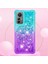Xiaomi Için Yb Quicksand 12 Lite 5g Yumuşak Tpu Arka Kapak Anti-Drop Gradyan Çabuk ve Akıcı Sıvı Dekor Kabuk Sky Mavi/mor (Yurt Dışından) 2