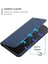Xiaomi Için Poco M4 Pro 4g Anti-Fall Litchi Doku Telefon Cüzdan Stand Rhombus Desenine Dayanıklı Cep Telefonu Vaka-Mavisi (Yurt Dışından) 4