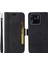 Xiaomi Için Redmi 10C 4g/redmi 10 (Hindistan) 4g Katlanabilir Stand Pu Deri Deri Şok Geçirmez Kılıf Strap-Black ile Baskılı Dikiş Hattı Telefon Cüzdan Kapağı (Yurt Dışından) 1