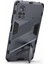 Xiaomi Poco X4 Pro 5g Çift Katman Tasarım Tpu+Pc Case Kickstand Heavy Distric Zırh Kapak-Dark Mavi (Yurt Dışından) 4