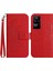 Xiaomi Için Poco F4 5g/redmi K40S 5g HT04 Baskılı Ayçiçeği Stand Cüzdan Telefon Kılıfı Deri Touch Pu Deri Anti Drop Kapak Kayış-Kırmızı ile (Yurt Dışından) 1
