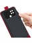 Xiaomi Için Poco C40 4g Dikey Flip Telefon Anti-Damla Kılıf Çılgın At Doku Kart Tutucu Deri Koruyucu Kapak-Kırmızı (Yurt Dışından) 4