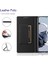 Xiaomi 12T Pro 5g Için Şok Geçirmez Telefon Kapağı, Pu Deri Otomatik Kapanış Manyetik Telefon Kılıf Kart Tutucu Stand-Black (Yurt Dışından) 3