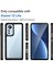 Xiaomi 12 Lite 5g Için Şeffaf Telefon Kılıfı, Fırçalanmış Fırlatma Karşıtı Tpu Çerçevesi Akrilik Arka Kapak Bağımsız Düğmeler-Black (Yurt Dışından) 2