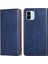 Xiaomi Için Redmi A1 4g/a2 4g Pu Deri Manyetik Otomatik Kapanış Telefon Kılıfı Stand Koruyucu Kapak Mavisi (Yurt Dışından) 1