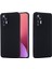 Xiaomi Için 12 Lite 5g Damla Geçirmez Sıvı Silikon Telefon Kılıfı Yumuşak Çizgiye Karşı Çizgiye Karşı Koşul Kesimleri Strap-Black ile (Yurt Dışından) 2