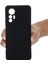 Xiaomi Için 12 Lite 5g Damla Geçirmez Sıvı Silikon Telefon Kılıfı Yumuşak Çizgiye Karşı Çizgiye Karşı Koşul Kesimleri Strap-Black ile (Yurt Dışından) 5