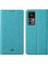 Xiaomi 12T 5g/redmi K50 Ultra 5g Için Şok Geçirmez Telefon Kılıfı, Pu Deri Flip Manyetik Kapatma Telefon Kapak Standı Kart Tutucu Mavisi (Yurt Dışından) 1