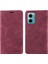 Xiaomi Redmi Için 10 5g/not 11E 5g/10 Prime+ 5g/11 Prime 5g Telefon Flip Case Stand Deri Rfıd Engelleme Cüzdan Kapak-Kırmızı (Yurt Dışından) 1
