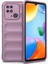 Xiaomi Redmi Için 10C Damla Dayanıklı Tpu Telefon Koruyucu Kılıf Önleme Önleyici Sağlam Telefon Kapak Light Mor Mor (Yurt Dışından) 1
