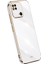 Xiaomi Redmi Için Xinli 10C 4g Elektrokaplatma Altın Kenarlı Telefon Kılıfı, Tpu Anti Tpu Telefon Kapak-Beyaz (Yurt Dışından) 1