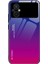 Xiaomi Poco M5 Için 4g Renk Gradyan Telefon Kılıfı Yumuşak Tpu Sınır Temperli Cam+Pc Arka Kapak Damla Dayanıklı Kapak Mavisi / Gül (Yurt Dışından) 1