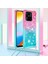 Xiaomi Redmi Için 10C Gradyan Hareketli Sıvı Telefon Kılıfı Yumuşak Tpu Yastık Takviyeli Köşeler Kirk-Pink/sky Mavisi ile Geri Kapak (Yurt Dışından) 2