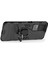 Xiaomi Için Poco F4 5g/redmi K40S 5g Çizik Dirençli Sert Pc+Yumuşak Tpu Hibrid Kapak Yüzük Kickstand Telefon Case-Black (Yurt Dışından) 3