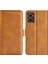 Xiaomi Için Redmi Note 11E 5g/redmi 10 5g/redmi 10 Prime+ 5g Dokulu Pu Deri+ Tpu Çift Koruma Telefon Kılıfı Şok Geçirmez Stand Cüzdan Tasarım Telefon Kabuk-Sarı (Yurt Dışından) 1