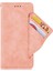 Xiaomi Redmi Için 11 Prime 4g Çoklu Kart Yuvası Pu Deri Deri Çift Manyetik Toka Telefon Kapağı Stand Standı Cüzdan Case-Pink (Yurt Dışından) 3