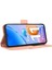 Xiaomi Redmi Için 11 Prime 4g Çoklu Kart Yuvası Pu Deri Deri Çift Manyetik Toka Telefon Kapağı Stand Standı Cüzdan Case-Pink (Yurt Dışından) 5