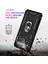 Xiaomi Poco X4 Pro 5g Yüzük Kickstand Telefon Kılıfı Yumuşak Tpu+Sert Pc Askeri Şok Geçirmez Koruyucu Kapak Black (Yurt Dışından) 5