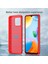 Xiaomi Redmi Için 10C Karbon Fiber Doku Fırçalanmış Yüzey 1.8mm Tpu Arka Kapak Cep Telefonu Kasa-Kırmızı (Yurt Dışından) 5