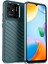 Thunder Serisi Twill Doku Xiaomi Redmi 10C Için Esnek Tpu Kılıfı, Kalınlaştırılmış Şok Geçirmez Telefon Kapak Yeşil (Yurt Dışından) 1