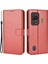 Xiaomi Black Shark Için 5 Çılgın At Doku Çarpışma Geçirmez Telefon Kılıfı, Pu Deri Stand Cüzdan Flip Cover-Brown (Yurt Dışından) 1