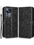 Xiaomi 12T Pro 5g Dot Desen Için Baskılı Pu Deri Telefon Kılıfı Stand Cüzdan Manyetik Damla Damlı Flip Folio Telefon Kapağı Strap-Black (Yurt Dışından) 1