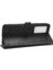 Xiaomi 12T Pro 5g Dot Desen Için Baskılı Pu Deri Telefon Kılıfı Stand Cüzdan Manyetik Damla Damlı Flip Folio Telefon Kapağı Strap-Black (Yurt Dışından) 5