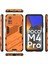 Xiaomi Için Poco M4 Pro 4g Kickstand Tasarım Koruyucu Kapak Yumuşak Tpu Sert Pc Şok Geçirmez Telefon Vaka-Orange (Yurt Dışından) 5