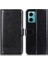 Xiaomi Için Redmi Note 11E 5g/redmi 10 5g/10 Prime+ 5g Çılgın At Dokusu Çok Dönen Koruma Pu Deri Cüzdan Stand Telefon Kılıfı Black (Yurt Dışından) 1