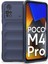 Xiaomi Poco M4 Pro 4g Damla Geçirmez Tpu Telefon Kapağı Kayma Önleyici Önleyici Geri Dönen, Case-Dark Blue (Yurt Dışından) 1
