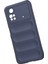 Xiaomi Poco M4 Pro 4g Damla Geçirmez Tpu Telefon Kapağı Kayma Önleyici Önleyici Geri Dönen, Case-Dark Blue (Yurt Dışından) 4