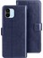 Xiaomi Için Redmi A1 4g/a2 4g Tam Koruma Telefon Kılıfı Katlanabilir Stand Çılgın At Dokulu Cep Telefonu Kapak Cüzdan-Dark Mavi (Yurt Dışından) 1