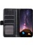 Xiaomi Için Redmi Note 11E 5g/redmi 10 5g/10 Prime+ 5g Çılgın At Dokusu Çok Dönen Koruma Pu Deri Cüzdan Stand Telefon Kılıfı Black (Yurt Dışından) 5