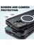 iPhone 15 Pro Max Kılıf Su Geçirmez 360 Ön Arka Korumalı Magsafe Wireless Şarj Destekli Toz Geçirmez Ipli Kapak Waterproff 4