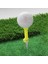 Profesyonel Golf Tees Golf Uygulaması 4 Çatal Pençe Üst Dayanıklı '' Sarı (Yurt Dışından) 3