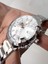 43 mm Sports Çelik Dual Time Takvimli Erkek Kol Saati 2