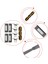 Deebot Ozmo 950/920/N8/T8/T8+/T8 +/t9/t5 Elektrikli Süpürge Ana Fırça, Filtre, Yan Fırçalar Için Aksesuarlar (Yurt Dışından) 4