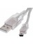 USB 5 Metre Şeffaf USB Am Mini 5 Pin Kablo 2