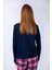 Daisy Kadın Uzun Kol T-Shirt Lacivert 3